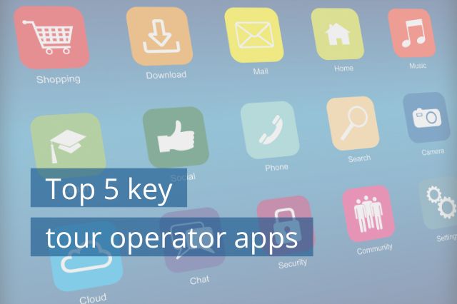 Top 5 key tour operator apps